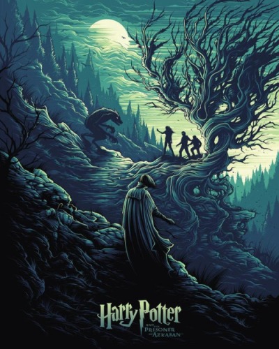 Harry Potter y el prisionero de Azkaban (2004), Alfonso Cuarón. Poster Alternativo de Dan Mumford